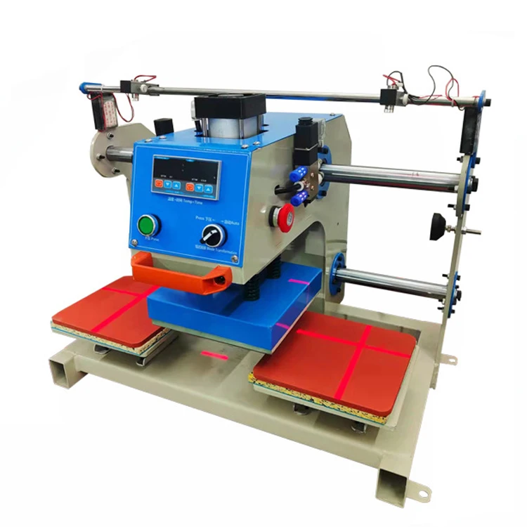 Small heat press tshirt label printing machine