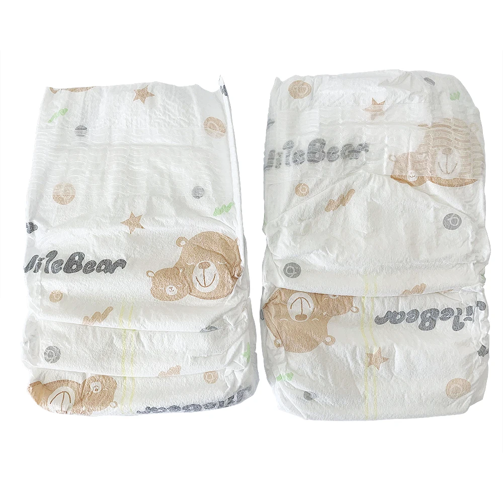 Factory Customized Ultra-Thin Breathable Core Disposable Baby Diaper Hot Sale OEM XXL Nappy for Newborns Soft Printed SAP Japan