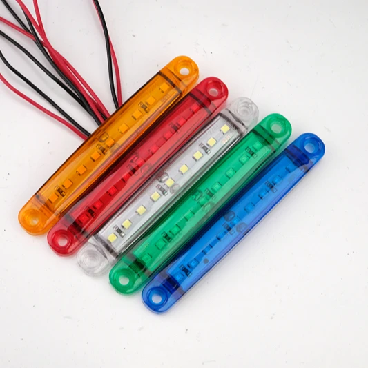 Грузовик с прицепом Боковые указатели поворота Габаритные автомобильный сигнальный задний тормоз предупреждение задний габаритный фонарь 9-12V 24V сигнальная лампа