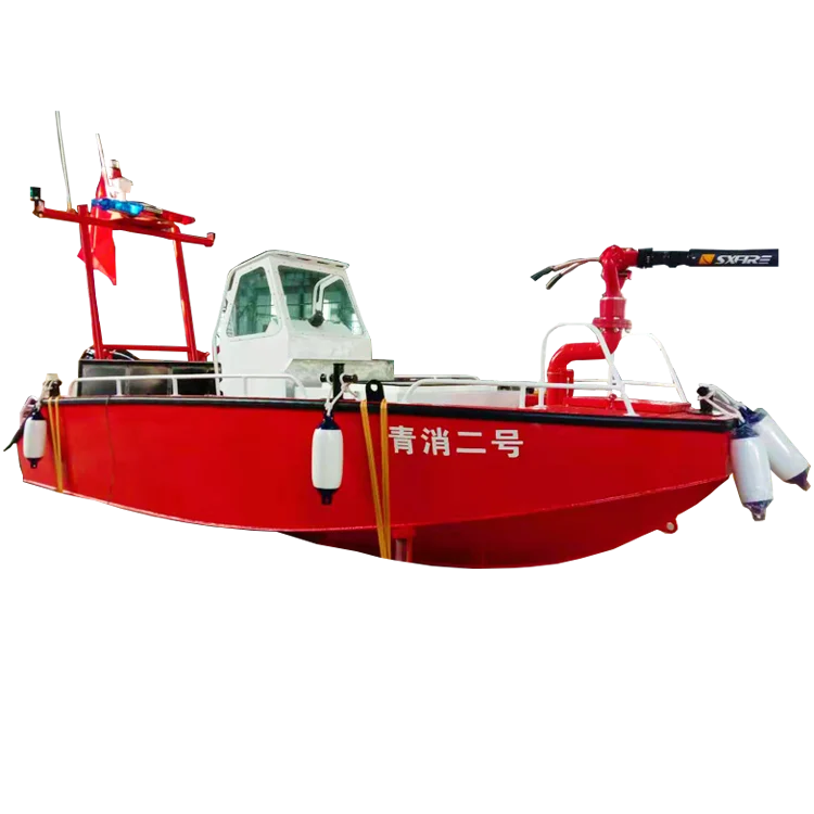 Customizable 7m marine fire boats/work boats aluminum boat for sale