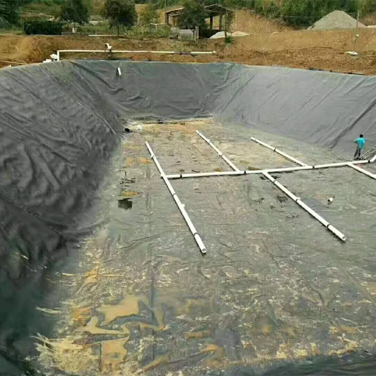 good quality geomembrane manufacturer 0.2mm-3.0mm  HDPE pond liner price geomembrane