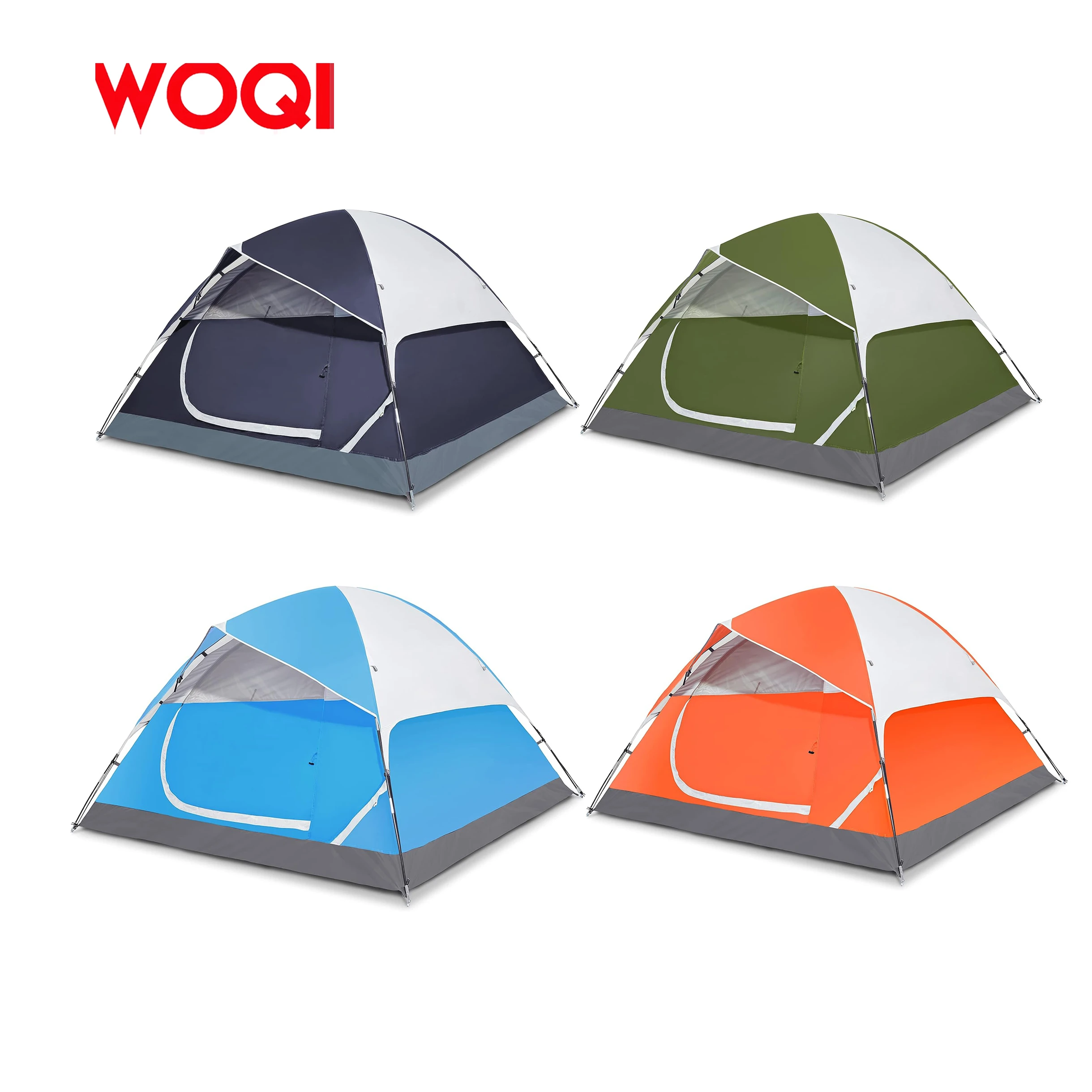 WOQI camping dome tent, waterproof, spacious, and lightweight