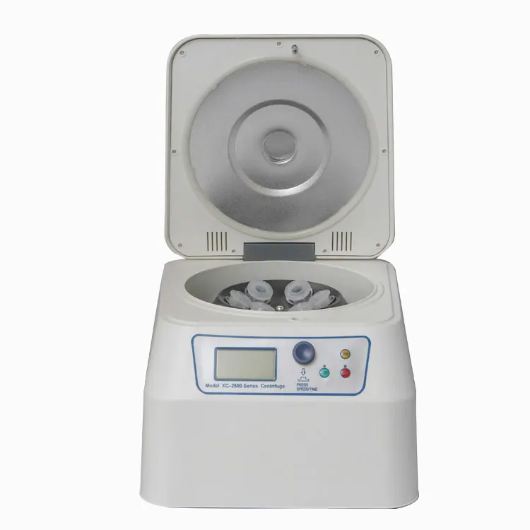 
50ml x6 + 15ml Adapter Medical Equipment Plasma Prf Centrifuge Lab Centrifuge Blood Brushless Motor Centrifuge Machine XC-2500 