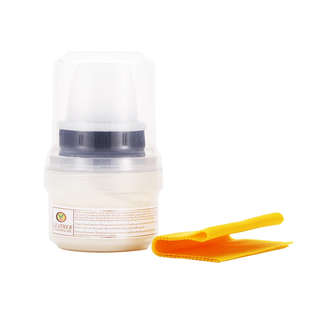 
China shoe polish manufacturer produces 50g milky neutral shoe polish leather shoes maintenance 