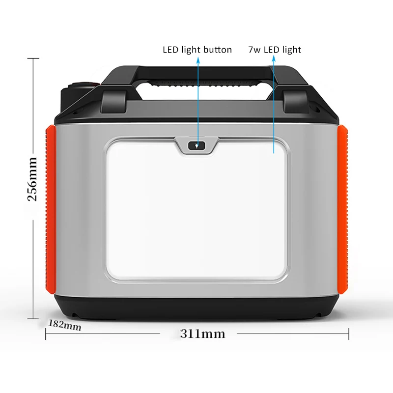 Times Power Banks Lithium Battery Charger 230v EU Plug Portable Power Station Solar Generatoren for Emergency