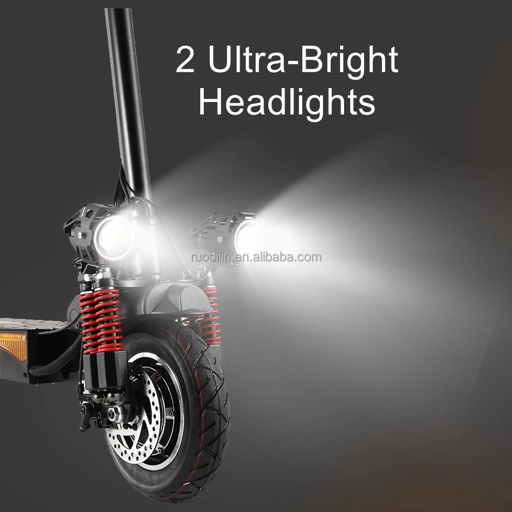 Scooter Parts 45km/h 10lnch Longer Battery 17.5AH Brake For My Electric Scooter Adult With Free Shipping  Foldable 2 Wheels