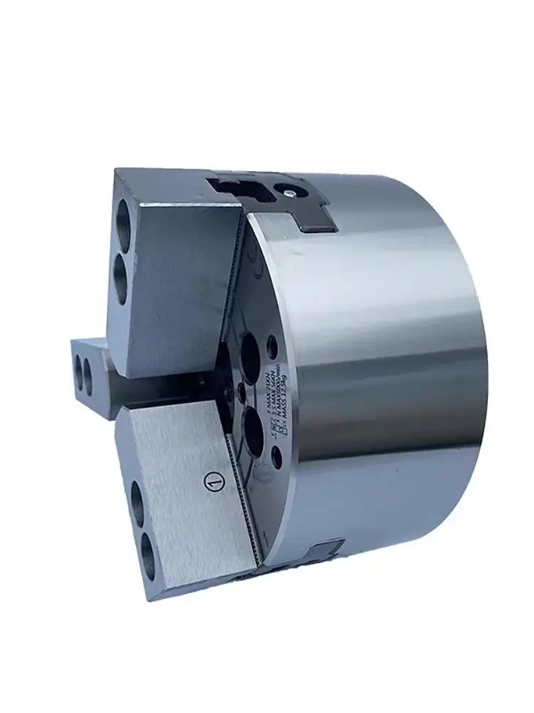 Hollow hydraulic chuck, high-precision three-jaw chuck, hydraulic power chuck, 5681012 steel body