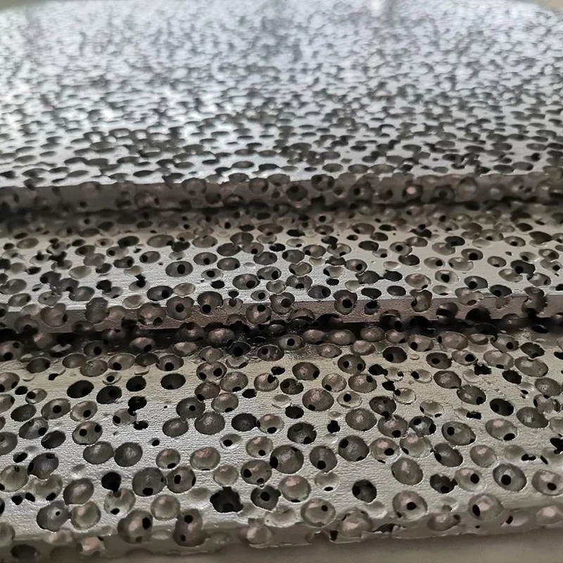 Soundproof Porous Open Cell Aluminium Foam Panels Spherical Soundproof Metal Aluminum Foam Al Sheet