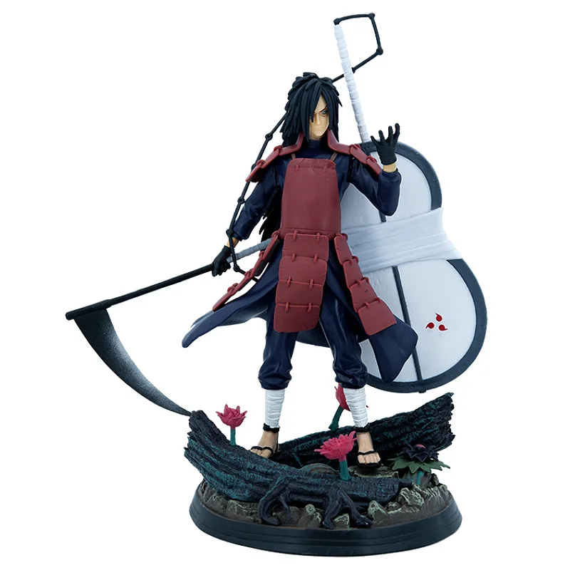 New wholesale Japanese Narutos anime Figures 30cm 12'Narutos Uchiha Madara Pvc Action Figure For kids gifts