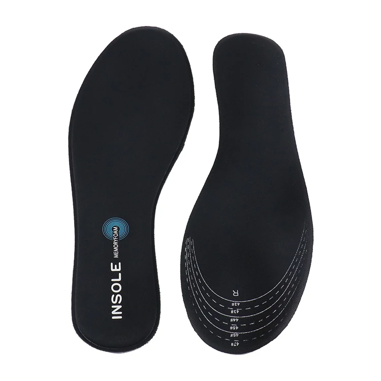 Wholesale memory foam orthopedic insoles for shoes Customizable with Logo Private Label