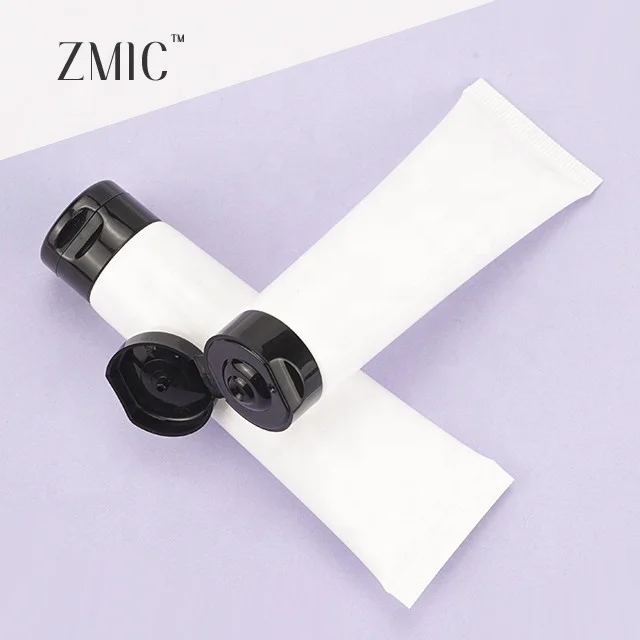 Custom Empty Plastic PE Shampoo Bottle Hand Cream Body Lotion Soft Cosmetic Packaging Squeeze Tube