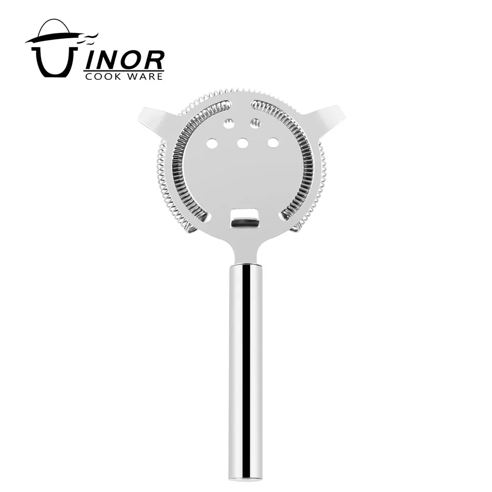 Factory Wholesale Bar Strainer Cocktail Strainer Stainless Steel Strainer With Handle