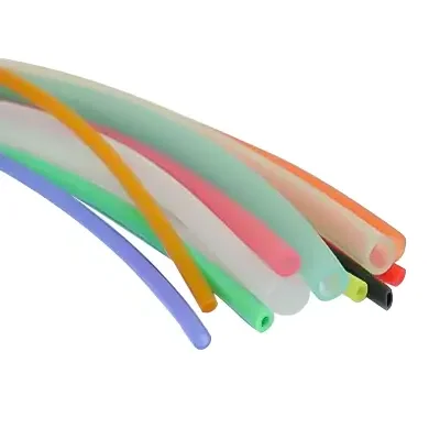 Deformation resistance heat resistant custom design shape silicone rubber tube for machine