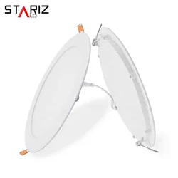 2021 new product thin ultra slim ceiling panel 3W 4W 6W 9W 12W 15W 18W 24W round led panel light price