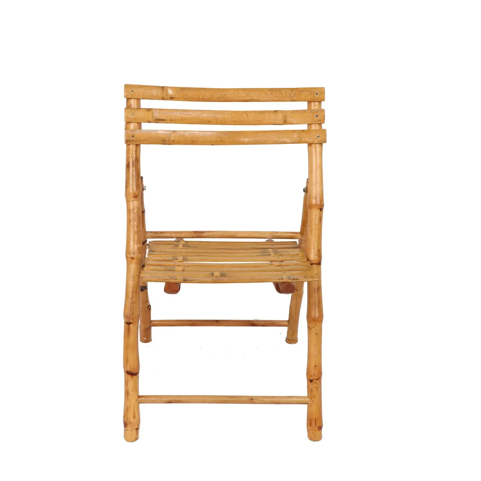 Hot selling outdoor  fold design  bamboo chair for event garden rental sale
