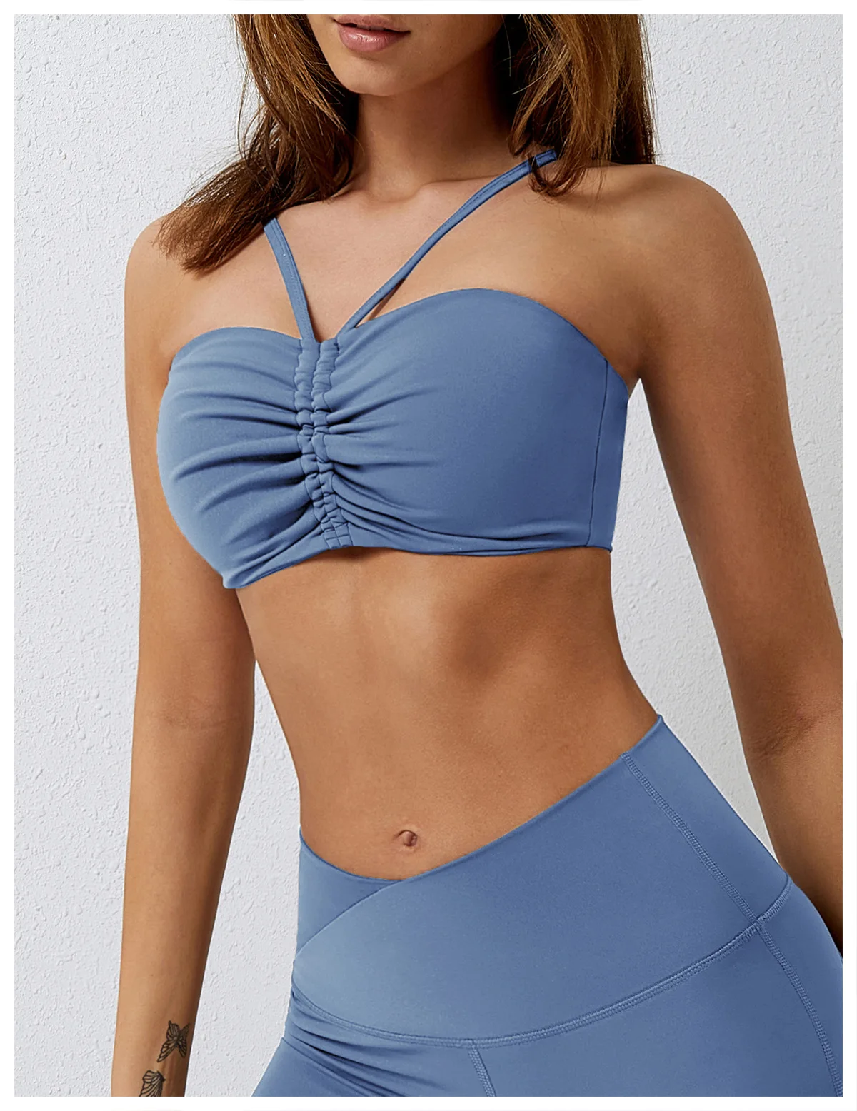 Skin-friendly Dance Leisure Sports Underwear Women Running Fitness Bra Yoga Wear Top