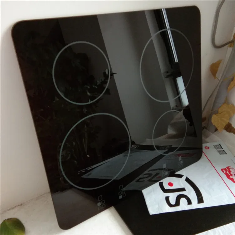 Heat Resistant Black Ceramic Glass Crystal