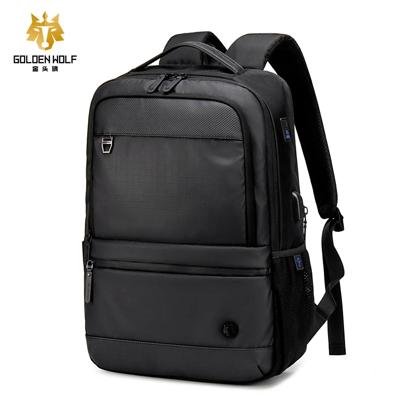 Business laptop backpack with USB port, other backpack, large capacity expandable travel backpack Mochilas