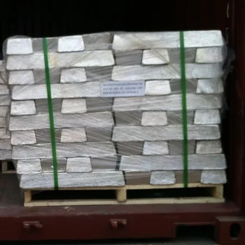 
Tin ingot sn 99.95% /99.99% pure tin metal ingot for sale 