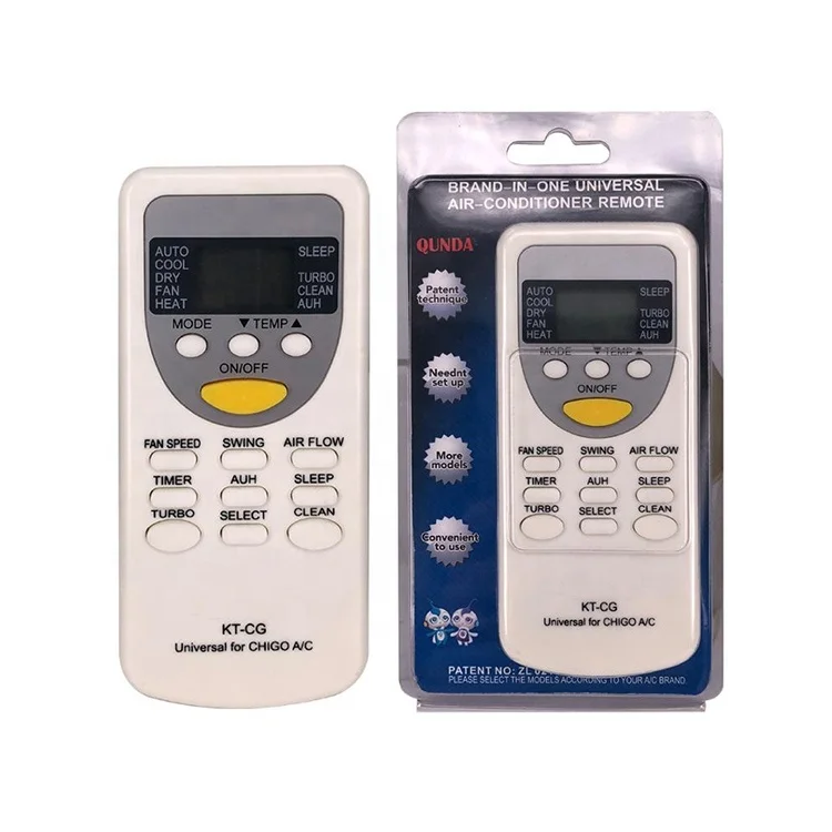 Universal Air Conditioner Remote Control Replacement For CHIGO AC KT-CGII KT-CG