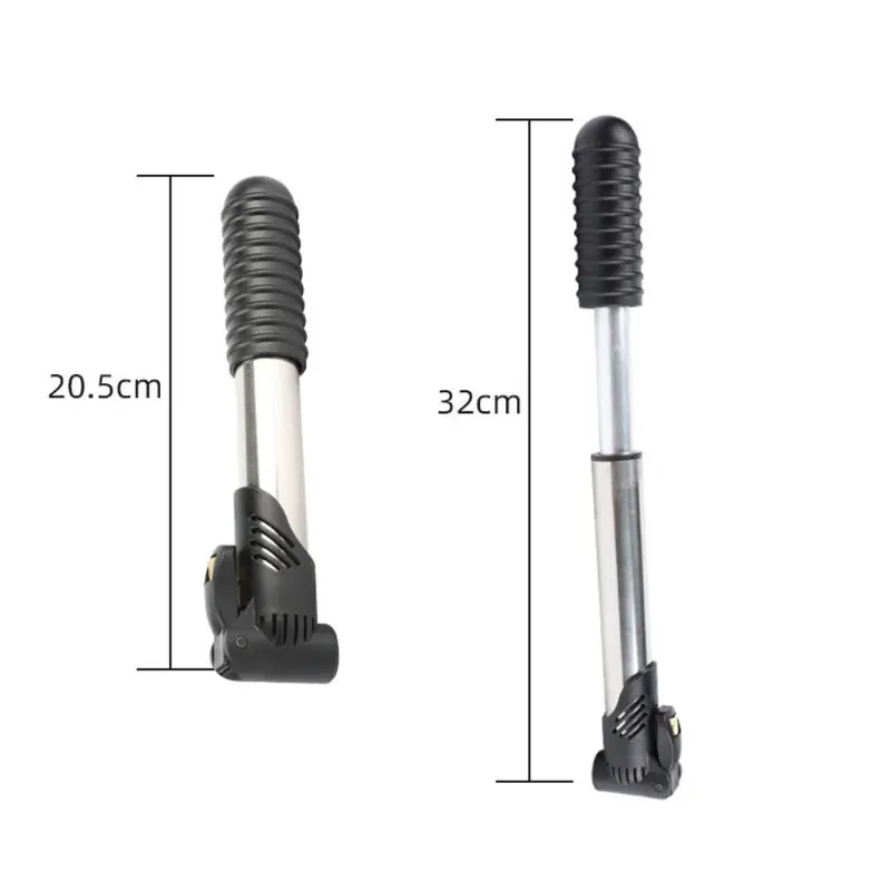2022 High Quality Bicycle Pump Mountain Bike Vertical High Pressure Pump Tire inflation Valve With Barometer Bicycle accessories