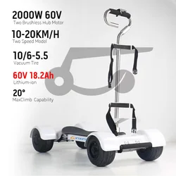 4 Wheel Electric Golf Scooter Cheap Adults Foldable 2000W Self-Balancing Electric Scooters Dual Motor Off Road Electric Golf Car