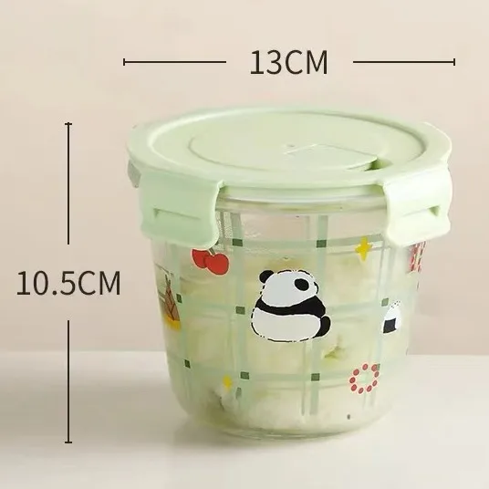 Blue Lotus Bear Crisper Box