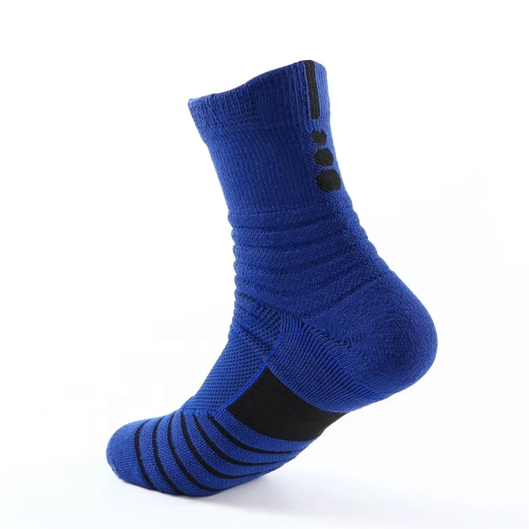 High Quality Outdoor Sports Basketball Socks Men Cycling Socks Cotton Towel Running Socks