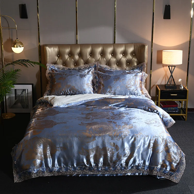 comforter quilt latest cheap hotel korean style 100 % polyester  bed sheet set with duvet cover