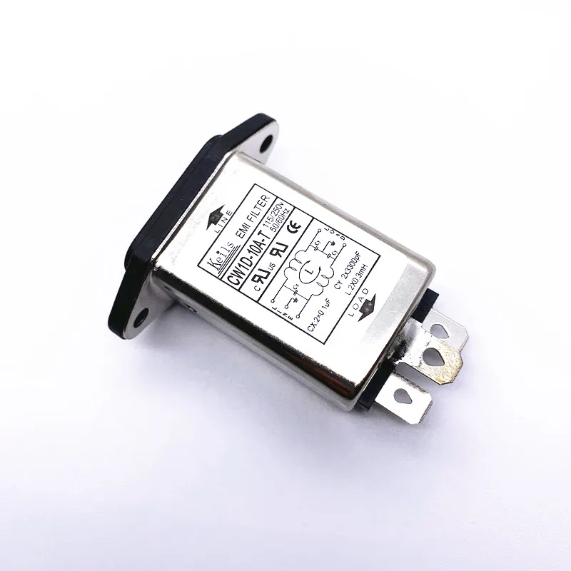 
1D Low Pass Electronic Equipments Power Pcb Emi 220v Ac Noise Filter 