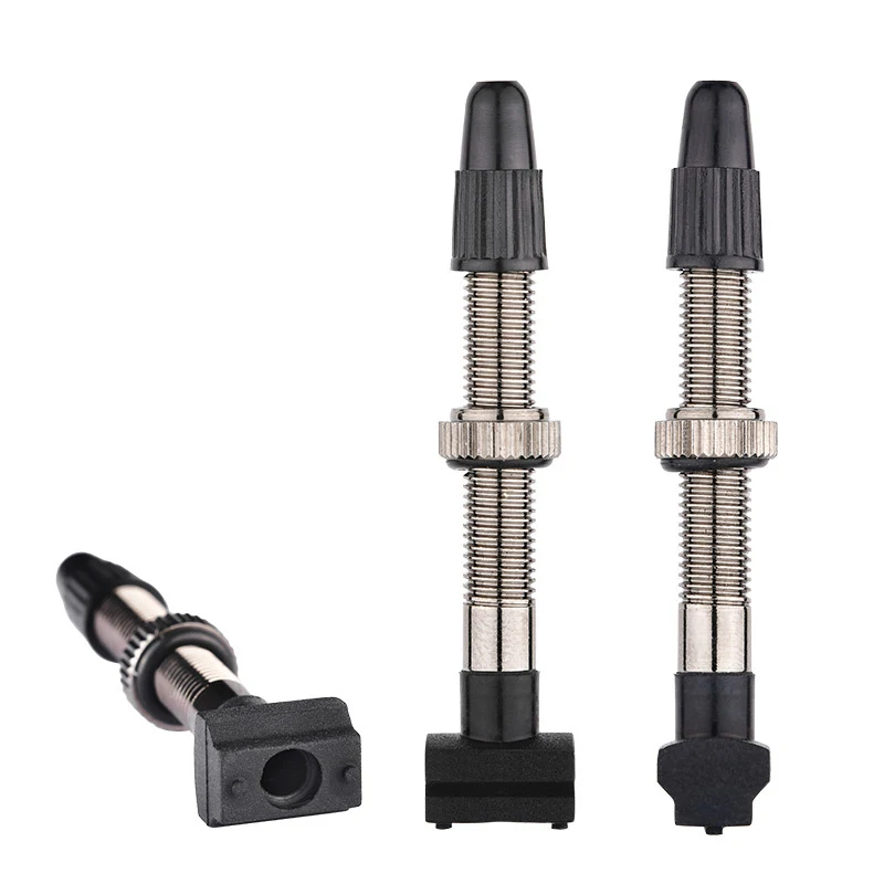 Mountain road bike tubeless valve nozzles color French true air nozzles tire French valve core 34/40/44/48/60/80