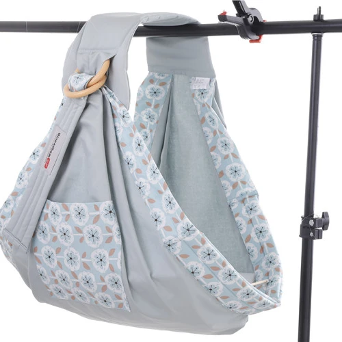 Cotton Stretchy Soft Safe Hands Free Newborns Infant Carrier Baby Organic Wrap Sling