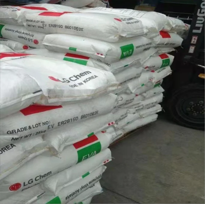 EVA 28150 Ethylene Vinyl Acetate 18% 28% LG Chem Virgin EVA Resin Granules/EVA Polymer Hot Melt Granules