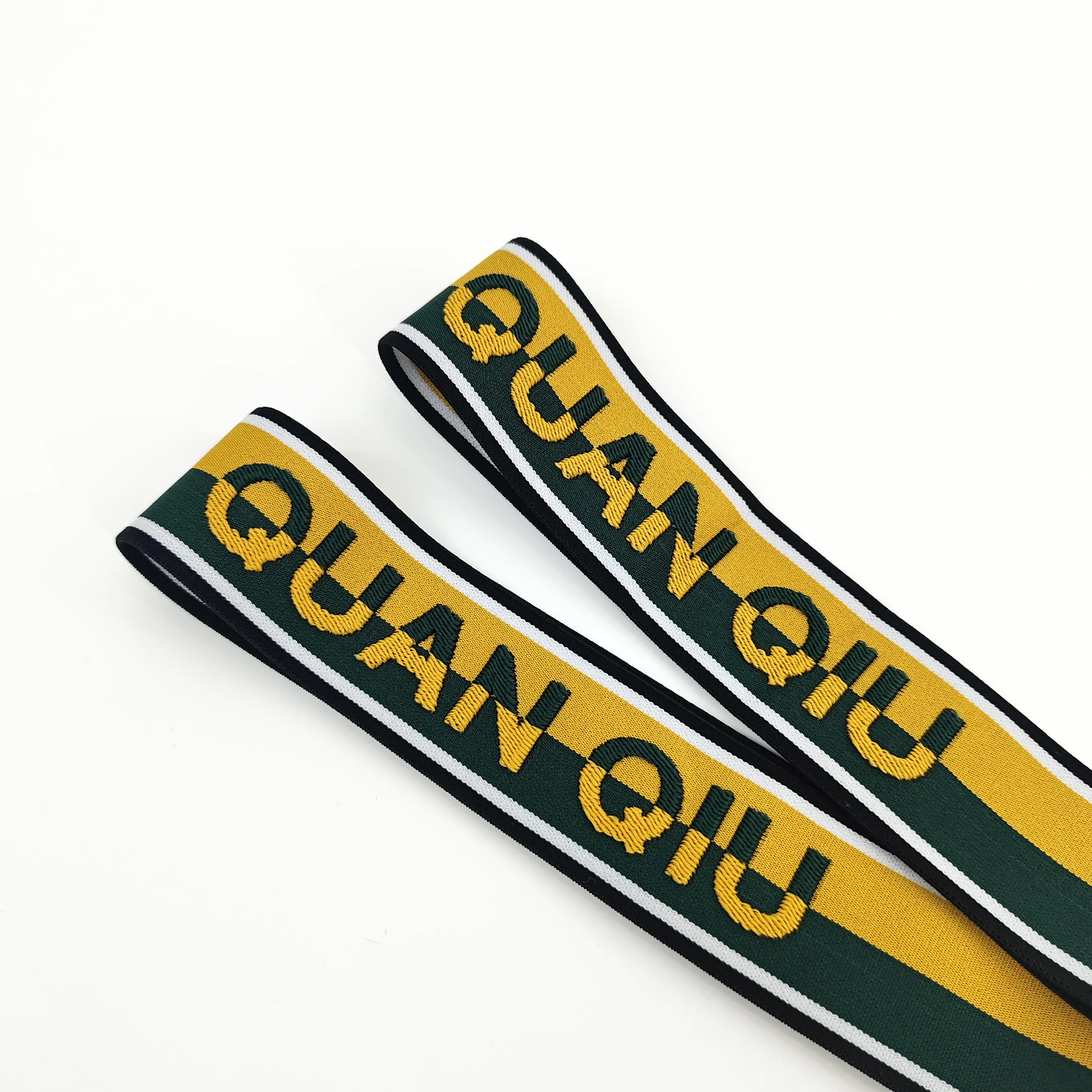 Free sample manufacturer custom polyester elastic waistband wholesale production lin