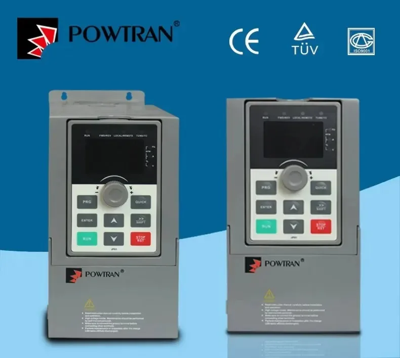 Powtran Power Supply Good-quality Inverter One Phase to Three Phase Variable Speed Inverter Frequency Converter 220V/380V VFD