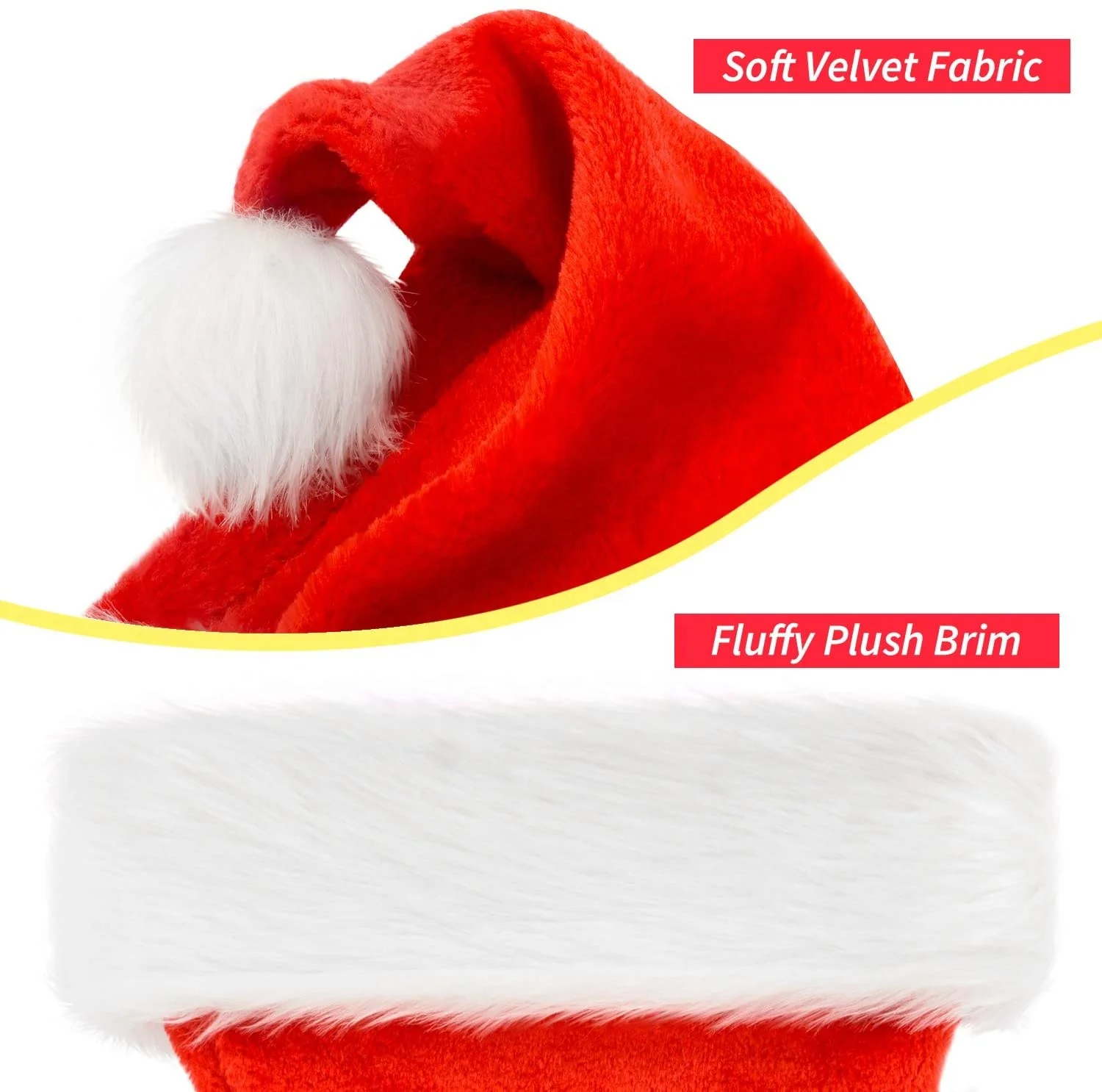 Красный Рождественский костюм, шапка Санта Клауса, шапка, подарок на Рождество, праздник, праздник
