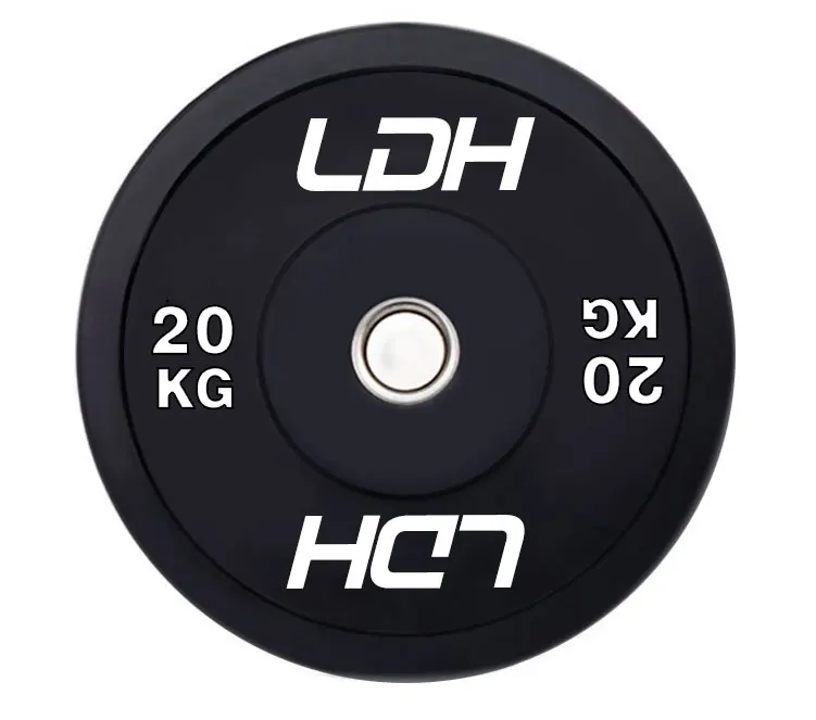  LDH спортзал olimpic резиновый уретан ЦП дешевые клиенты вес 25 кг пластины набор бампер фунт тяжевые наборы Тяжелая