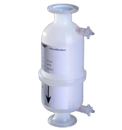 PSTSU Series Tri-Clamp Connection 5inch Capsule Filter Cartridge 0.22um with PES Membrane