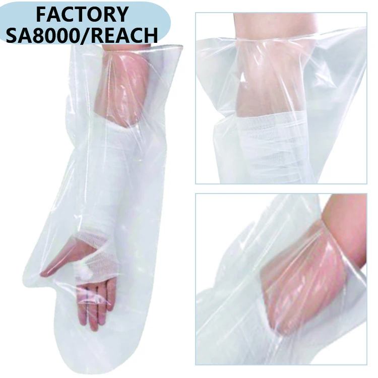 waterproof cast protector with ring for shower bath protector  reusable bandage wound care protector cast covers keep dry1