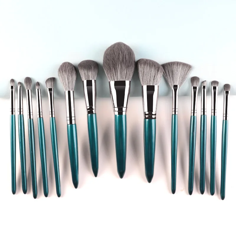 
Factory Best-selling 14 sticks fashion simple and fashionable makeup brush beauty tool set 