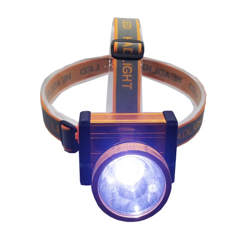 LED Aluminum Headlamp 4000mAh Lithium Battery Camping and Hunting Headlamp USB charging, strong light exposure for 12 hours