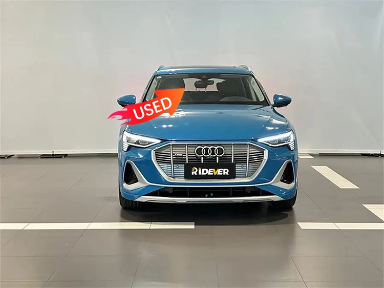 Известный бренд 2021 Audi Etron 5-местный Подержанный автомобиль с большой дальностью полета Second Hand Pure Ev в наличии на продажу