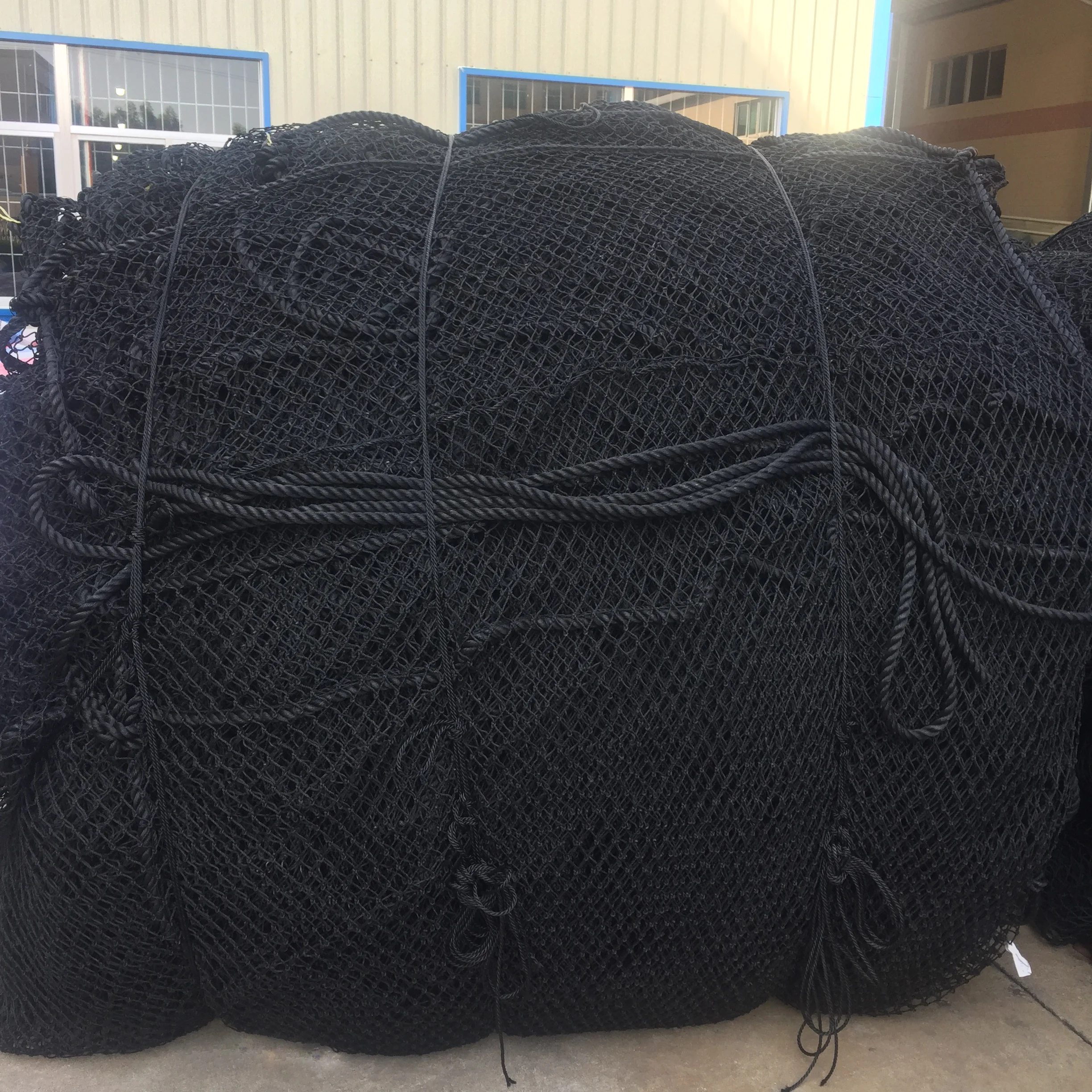 Polythene Knotted Fish Net Large Fishing Nets