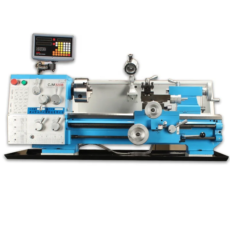 Небольшой металлический станок cjm320 с X Y оси автоматической подачей со