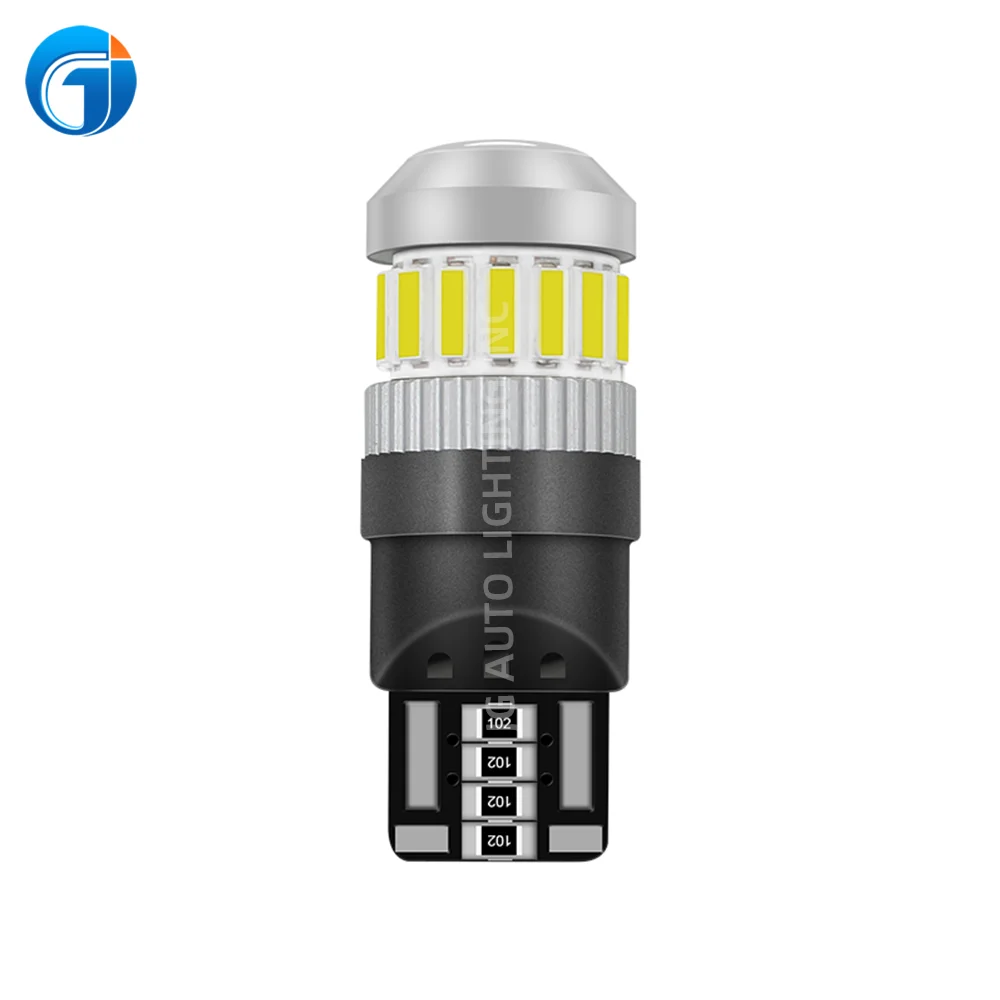 JG Canbus W5W 194 168 4014 24SMD Auto marker light Car Leds Bulbs Interior Dome Lights 12V Canbus W5W LED T10