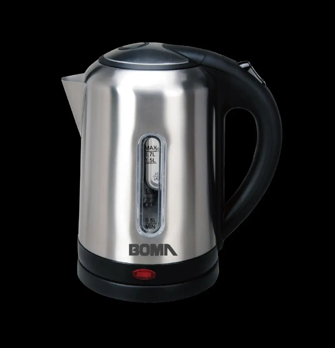 
 Бытовая техника, 1,7 литра, двухслойный котел для быстрой воды, электрический чайник из нержавеющей стали  