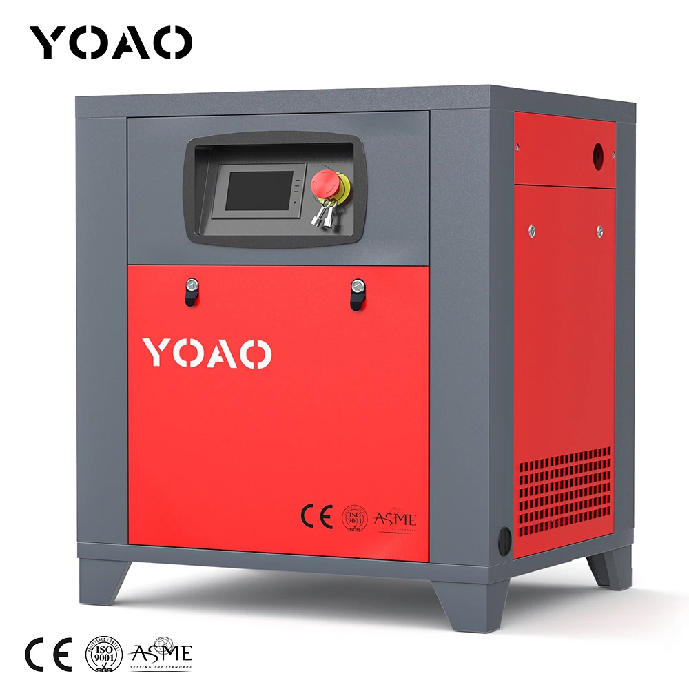22kw Two Stage High Pressure Air Compressors Electric Rotary Industrial Screw Air Compressor China Manufacturer