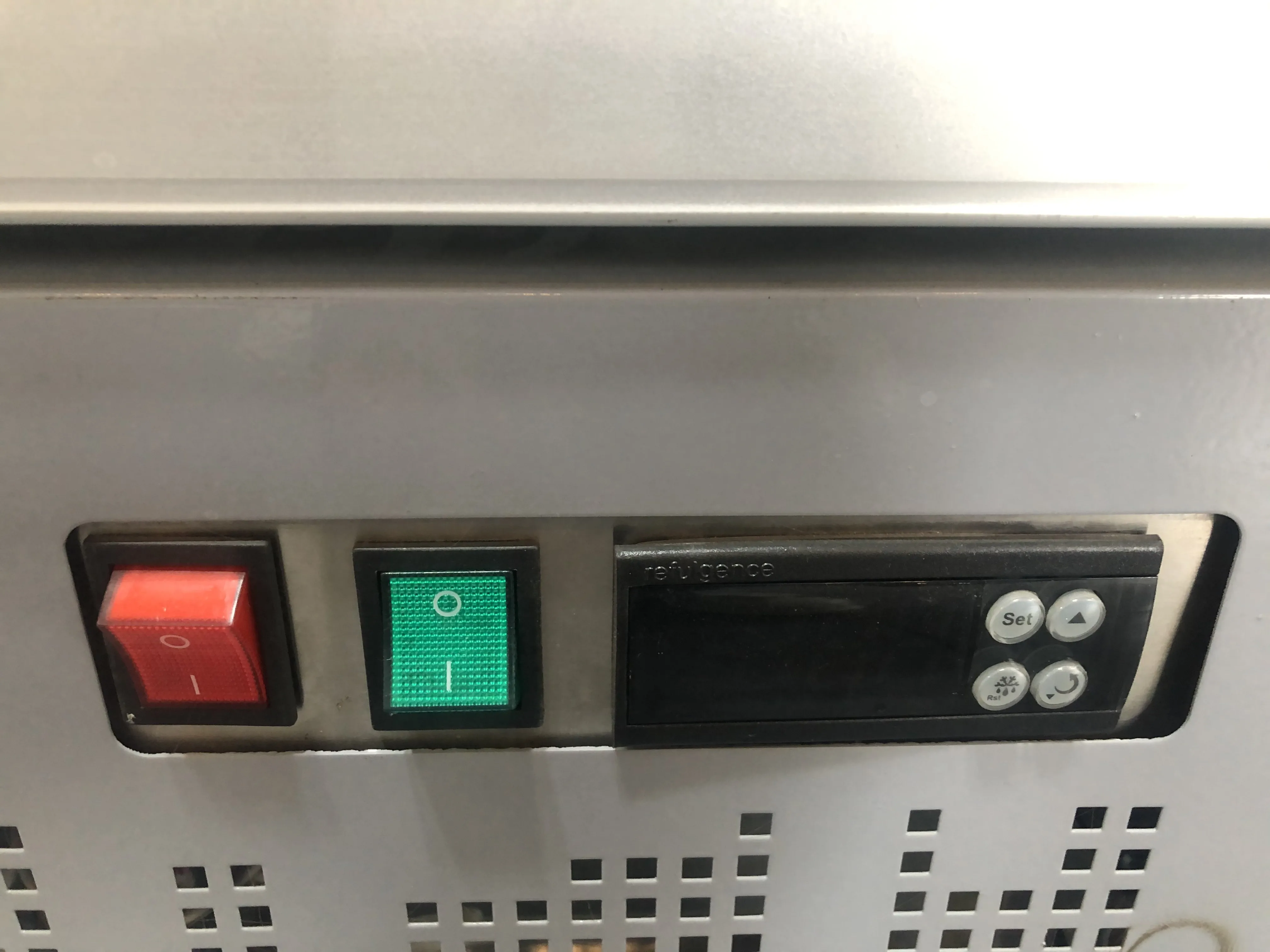 Combination Commercial Island Freezer Meat Display Island Deep Freezer Supermarket Refrigeration