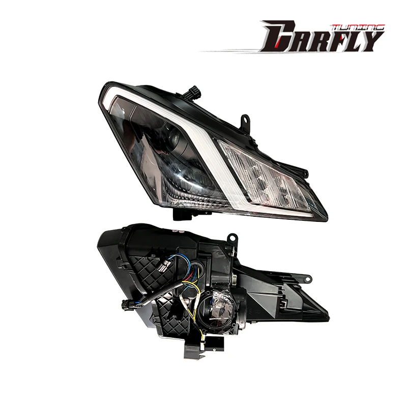 For Nissan GTR R35 Headlight taillight GT-R daylight R35 Dynamic Turning Signal lights