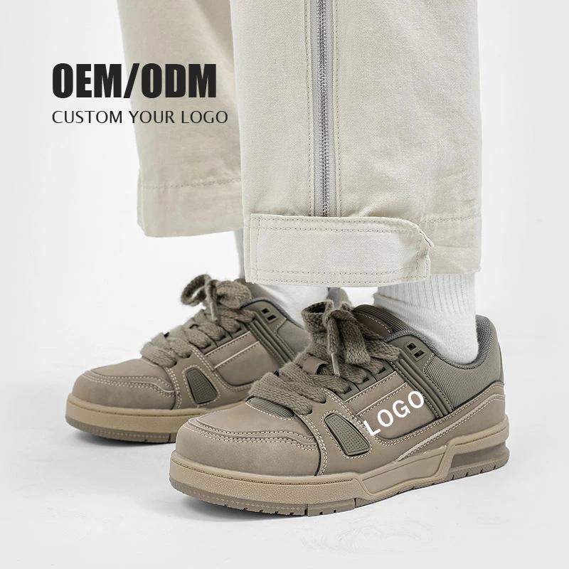 Manufacturer Custom Logo Low Top Odm Casual Shoes Fashion Mens Retro Skateboard Sports Style Sneaker Original OEM Shoes